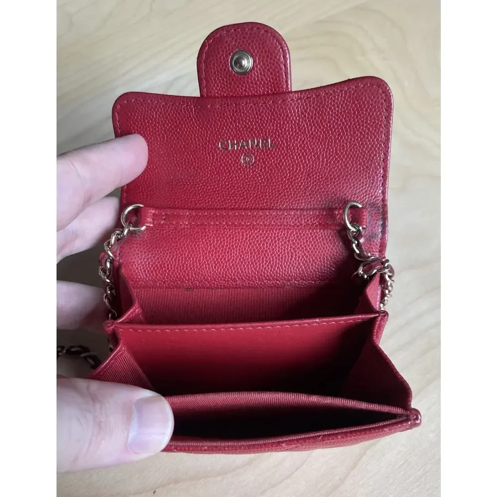 CHANEL card holder